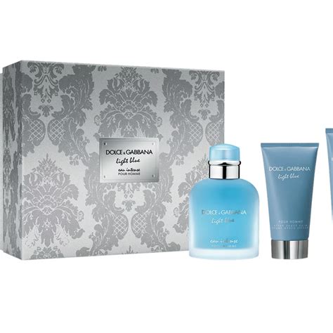 dolce gabbana gift set for him|light blue intense gift set.